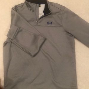 Under armpit pullover gray size large